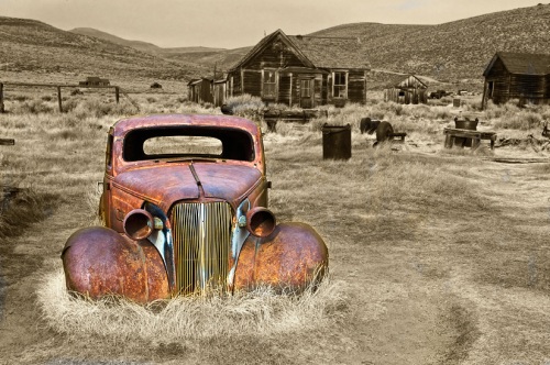 Old Car by Gary Hamburgh - All Rights Reserved